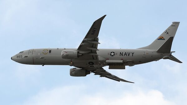 Американский самолет Boeing P-8A Poseidon Американский самолет Boeing P-8A Poseidon