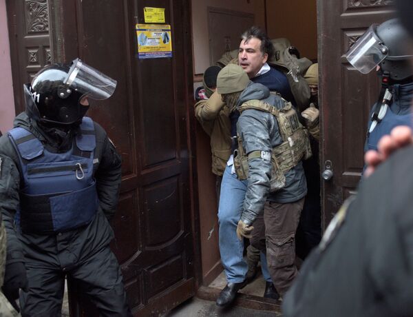 Задержание Михаила Саакашвили сотрудниками СБУ в Киеве, Украина. 5 декабря 2017 Задержание Михаила Саакашвили сотрудниками СБУ в Киеве, Украина. 5 декабря 2017