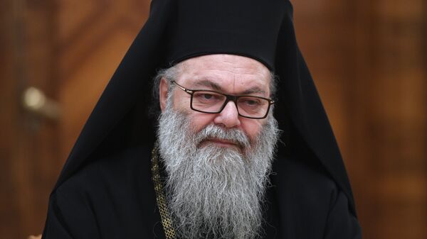 Патриарх Антиохийский и всего Востока Иоанн Х Язиджи. Архивное фото Патриарх Антиохийский и всего Востока Иоанн Х Язиджи. Архивное фото