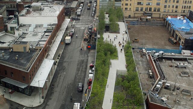 Парк High Line в Нью-Йорке (США) Парк High Line в Нью-Йорке (США)