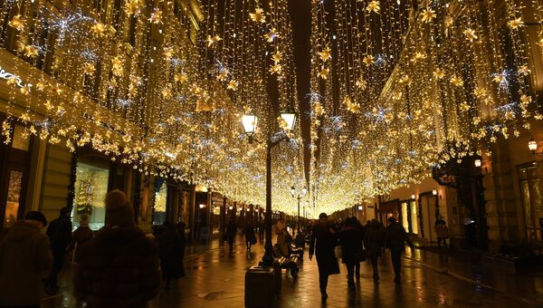 Новогодняя иллюминация в Москве Новогодняя иллюминация в Москве