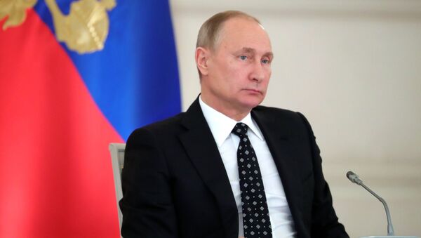 Президент РФ Владимир Путин. Архивное фото Президент РФ Владимир Путин. Архивное фото