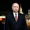 Президент России Владимир Путин во время новогоднего обращения к россиянам в канун 2018 года