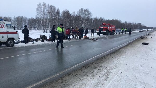 ДТП в Черепановском районе Новосибирской области. 11 января 2018 ДТП в Черепановском районе Новосибирской области. 11 января 2018