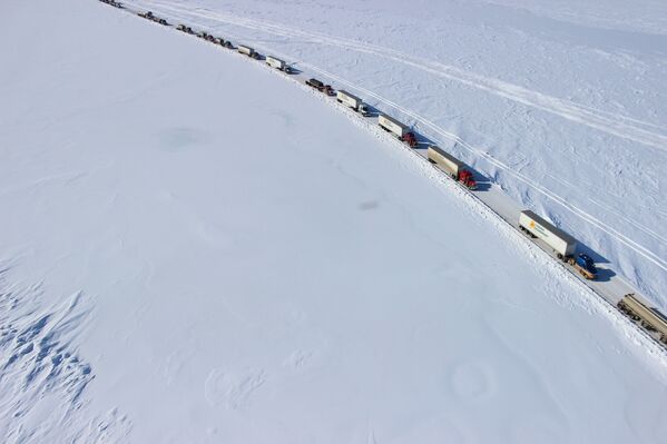 Dalton Highway на Аляске Dalton Highway на Аляске
