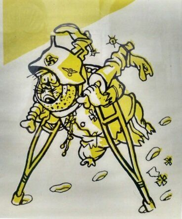Генерал на бегу. Флит А. Гансы и фрицы. Басни. Л.: Искусство, 1942 Генерал на бегу. Флит А. Гансы и фрицы. Басни. Л.: Искусство, 1942