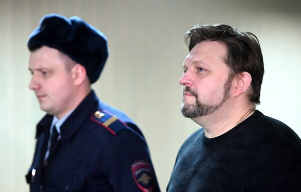 Экс-губернатор Кировской области Никита Белых, обвиняемый во взяточничестве, в Пресненском суде Москвы. 26 января 2018 Экс-губернатор Кировской области Никита Белых, обвиняемый во взяточничестве, в Пресненском суде Москвы. 26 января 2018