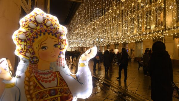 Новогодняя иллюминация в Москве Новогодняя иллюминация в Москве