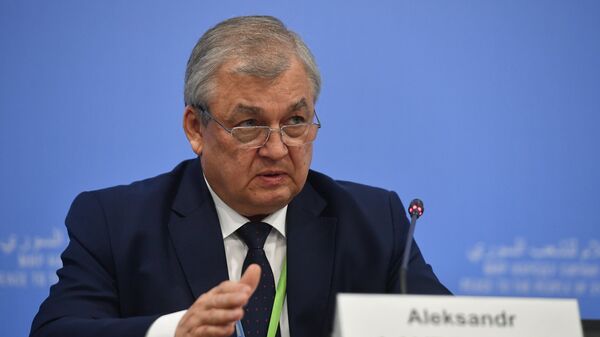 Специальный представитель президента РФ по сирийскому урегулированию Александр Лаврентьев Специальный представитель президента РФ по сирийскому урегулированию Александр Лаврентьев