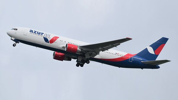 Самолет Boeing 767-300 авиакомпании Azur Air Самолет Boeing 767-300 авиакомпании Azur Air