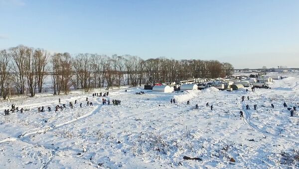 Место крушения Ан-148 в Московской области. 12 февраля 2018 Место крушения Ан-148 в Московской области. 12 февраля 2018