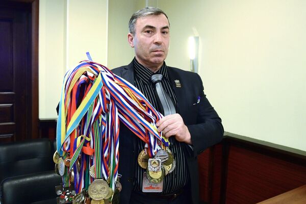 Отец погибшего Константин Драчев во время заседания Хабаровского краевого суда Отец погибшего Константин Драчев во время заседания Хабаровского краевого суда