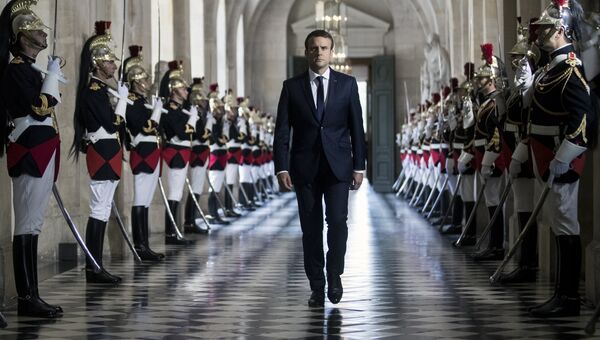 Президент Франции Эммануэль Макрон. Архивное фото Президент Франции Эммануэль Макрон. Архивное фото