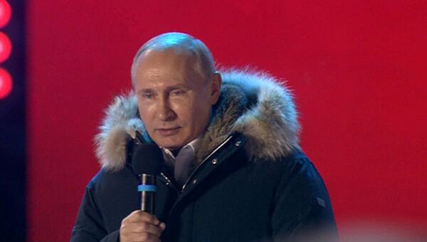 Путин о голосовании на выборах: Вижу в этом доверие и надежду Путин о голосовании на выборах: Вижу в этом доверие и надежду