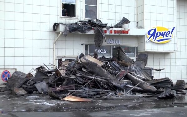 Последствия пожара в ТЦ Зимняя вишня в Кемерово. 26 марта 2018 Последствия пожара в ТЦ Зимняя вишня в Кемерово. 26 марта 2018