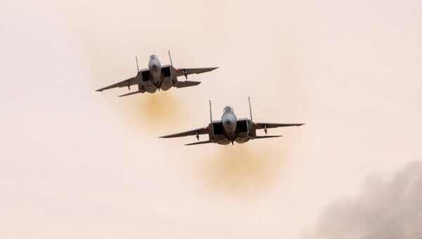 Истребители F-15 ВВС Израиля. Архивное фото Истребители F-15 ВВС Израиля. Архивное фото