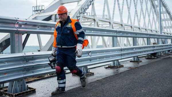 Строительство Крымского моста Строительство Крымского моста