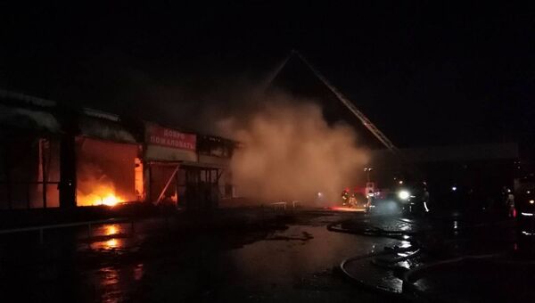 Пожар в торговом центре в городе Ноябрьск. 5 мая 2018 Пожар в торговом центре в городе Ноябрьск. 5 мая 2018