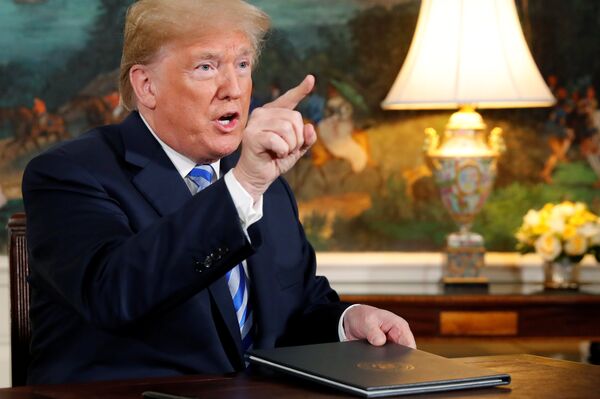 Президент США Дональд Трамп объявил о расторжении ядерной сделки с Ираном. 8 мая 2018 Президент США Дональд Трамп объявил о расторжении ядерной сделки с Ираном. 8 мая 2018