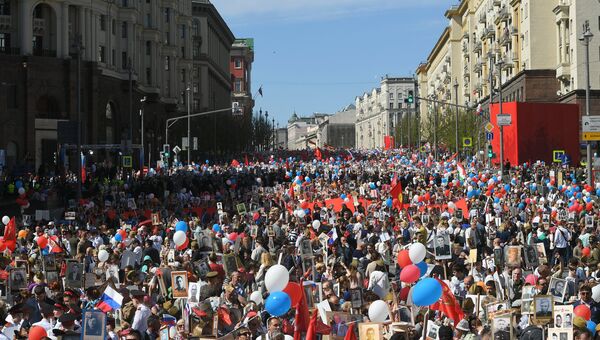 Акция Бессмертный полк в Москве Акция Бессмертный полк в Москве