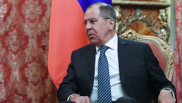 Исполняющий обязанности министра иностранных дел РФ Сергей Лавров. Архивное фото Исполняющий обязанности министра иностранных дел РФ Сергей Лавров. Архивное фото