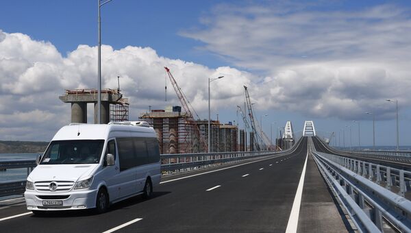 Открытие автомобильной части Крымского моста. 15 мая 2018 Открытие автомобильной части Крымского моста. 15 мая 2018
