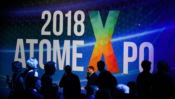 Посетители на Международном форуме АТОМЭКСПО 2018 в Сочи Посетители на Международном форуме АТОМЭКСПО 2018 в Сочи