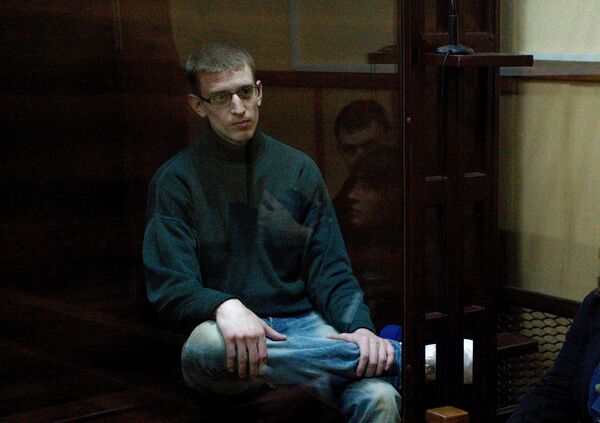 Грегуар Муто во время судебного заседания в Любомле, Украина. 21 мая 2018 Грегуар Муто во время судебного заседания в Любомле, Украина. 21 мая 2018
