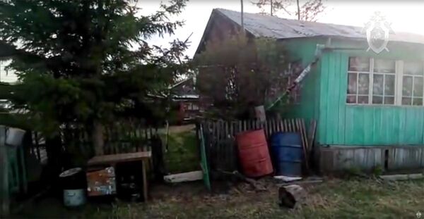 Место убийства 5 человек в Якутии Место убийства 5 человек в Якутии