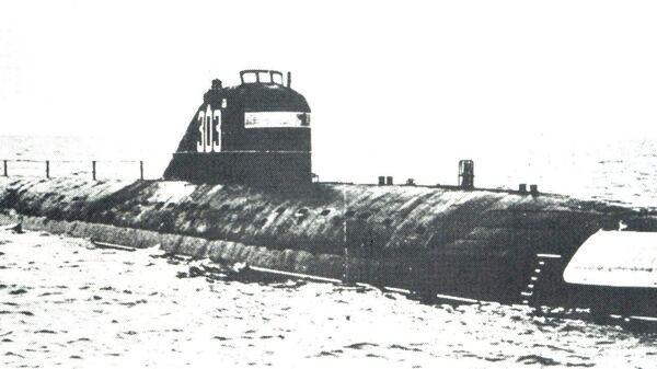 Атомная подводная лодка К-3 Ленинский комсомол (проекта 627)