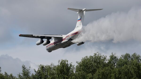 Российская авиация помогла Сербии потушить природные пожары в горах