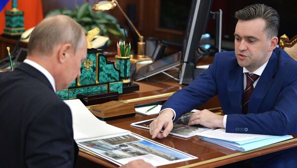 Владимир Путин и Станислав Воскресенский. Архивное фото Владимир Путин и Станислав Воскресенский. Архивное фото