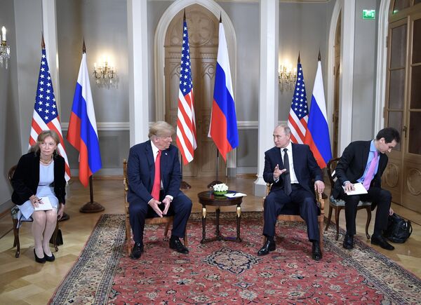 Встреча президента РФ Владимира Путина и президента США Дональда Трампа в Хельсинки. 16 июля 2018 Встреча президента РФ Владимира Путина и президента США Дональда Трампа в Хельсинки. 16 июля 2018