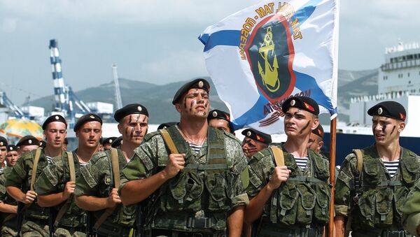 Военнослужащие спецподразделения Черноморского флота на праздновании Дня Военно-Морского Флота в Новороссийске Военнослужащие спецподразделения Черноморского флота на праздновании Дня Военно-Морского Флота в Новороссийске