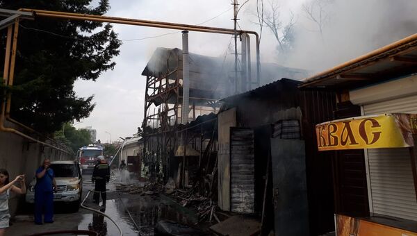 Последствия пожара в частном жилом доме в Сочи. Архивное фото Последствия пожара в частном жилом доме в Сочи. Архивное фото