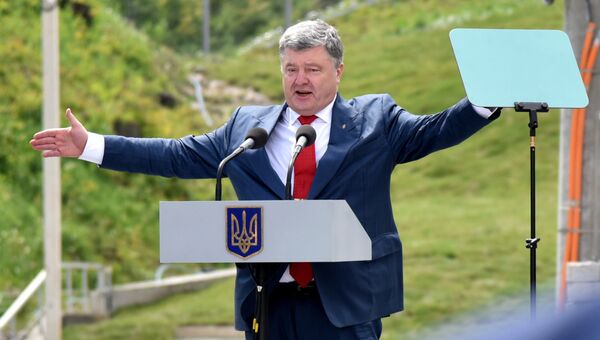 Президент Украины Петр Порошенко. Архивное фото Президент Украины Петр Порошенко. Архивное фото