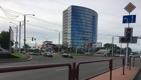 Бизнес-центр Omega Tower на проспекте Дзержинского в Минске, где расположен офис TUT.BY Бизнес-центр Omega Tower на проспекте Дзержинского в Минске, где расположен офис TUT.BY