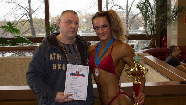 Екатерина Вовненко на чемпионате Москвы по бодибилдингу Екатерина Вовненко на чемпионате Москвы по бодибилдингу