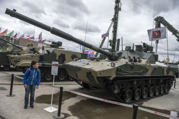 Авиадесантная самоходная противотанковая пушка Спрут-СДМ1 Авиадесантная самоходная противотанковая пушка Спрут-СДМ1