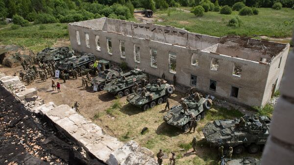 Учения Saber Strike 18 в Скрунде, Латвия Учения Saber Strike 18 в Скрунде, Латвия