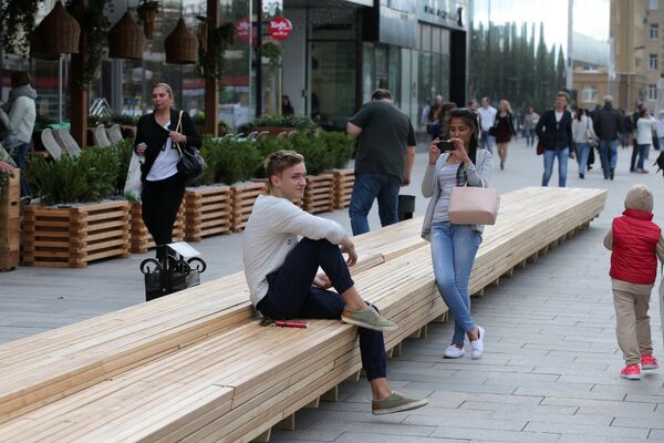 Новый Арбат после реконструкции Новый Арбат после реконструкции