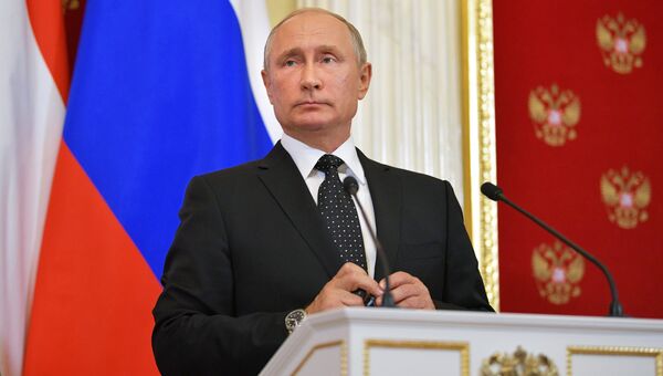 Президент РФ Владимир Путин. Архивное фото Президент РФ Владимир Путин. Архивное фото