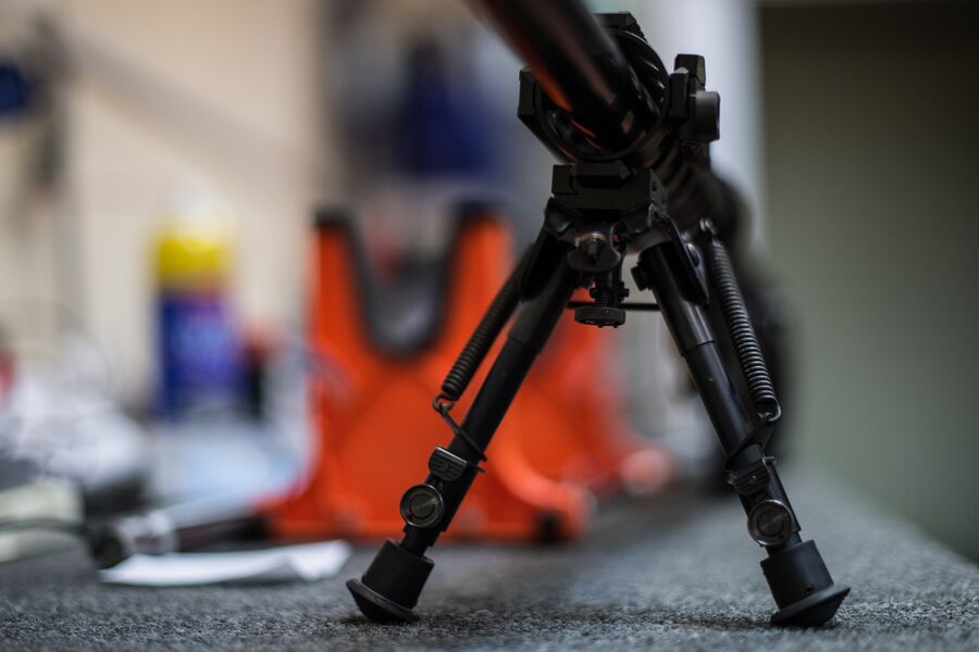 Снайперская винтовка на сошках на заводе Lobaev Arms Снайперская винтовка на сошках на заводе Lobaev Arms