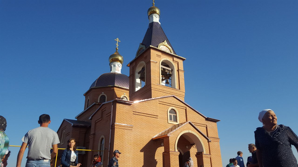 Православный храм в станице Шелковская в Чечне Православный храм в станице Шелковская в Чечне