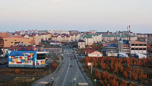Современная жилая застройка в Салехарде Современная жилая застройка в Салехарде