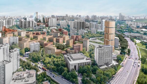 Концепция консорциума Bofill Arquitectura Мастер'c план Концепция консорциума Bofill Arquitectura Мастер'c план