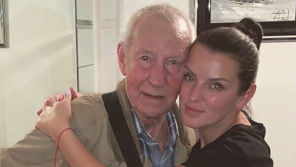 Ольга Шестакова с отцом Ольга Шестакова с отцом