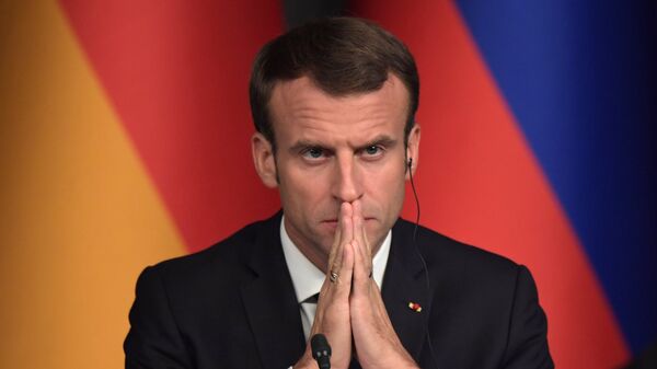 Президент Франции Эммануэль Макрон Президент Франции Эммануэль Макрон