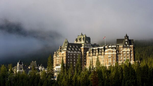 Отель Fairmont Banff Springs Hotel в Канаде Отель Fairmont Banff Springs Hotel в Канаде