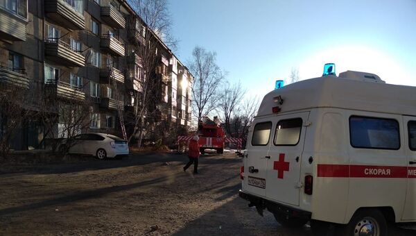 Взрыв газа в доме в поселке Приамурский в Еврейской автономной области Взрыв газа в доме в поселке Приамурский в Еврейской автономной области